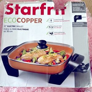 Starfrit Eco copper electric skillet.